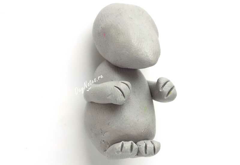 Мишка з пластиліну для дітей своїми руками Мишка з пластиліну для дітей своїми руками