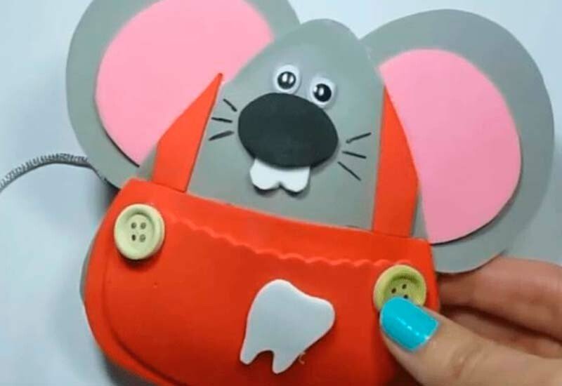 Мишка з фетру своїми руками з викрійками — символ 2020 року Мишка з фетру своїми руками з викрійками — символ 2020 року