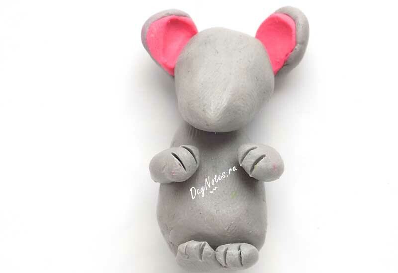 Мишка з пластиліну для дітей своїми руками Мишка з пластиліну для дітей своїми руками