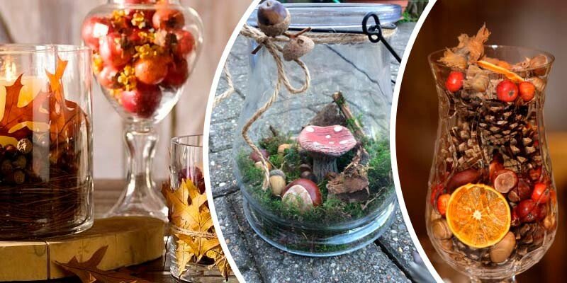 Вироби з каштанів на тему осінь у дитячий садок та школу