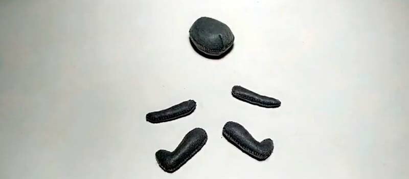 Мишка з фетру своїми руками з викрійками — символ 2020 року Мишка з фетру своїми руками з викрійками — символ 2020 року