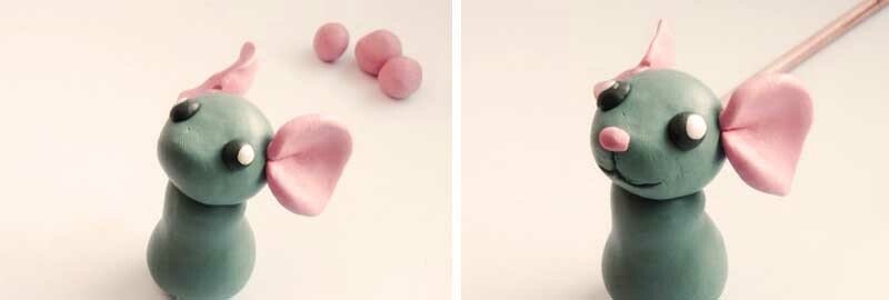 Мишка з пластиліну для дітей своїми руками Мишка з пластиліну для дітей своїми руками