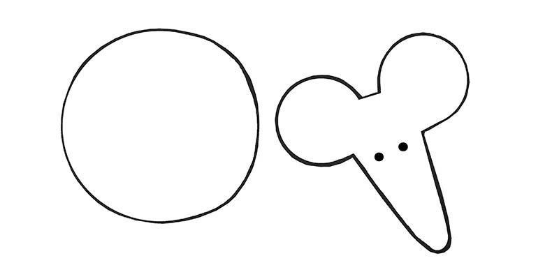 Мишка з фетру своїми руками з викрійками — символ 2020 року Мишка з фетру своїми руками з викрійками — символ 2020 року