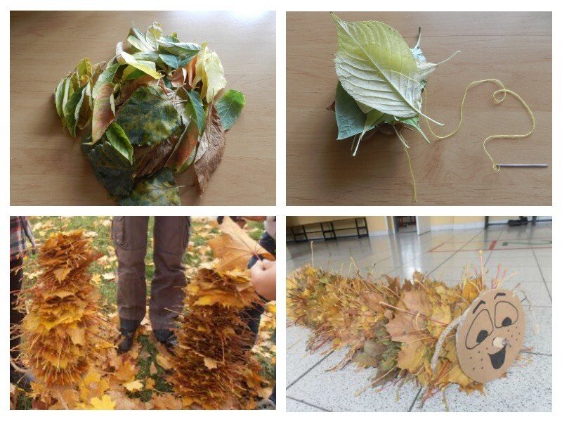 Вироби з каштанів на тему осінь у дитячий садок та школу