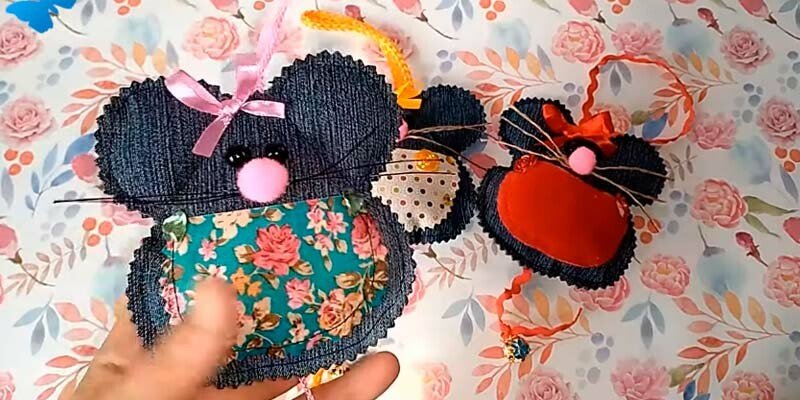 Мишка з фетру своїми руками з викрійками — символ 2020 року Мишка з фетру своїми руками з викрійками — символ 2020 року