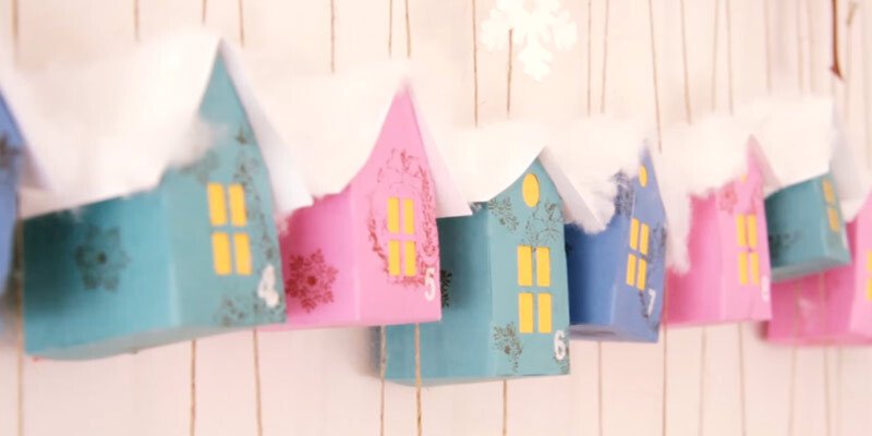 Адвент календар своїми руками для дітей на Новий рік 2020 + шаблони