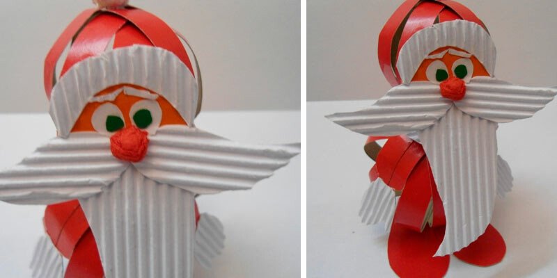 Дід мороз з паперу своїми руками + шаблони і трафарети для вирізання Дід мороз з паперу своїми руками + шаблони і трафарети для вирізання