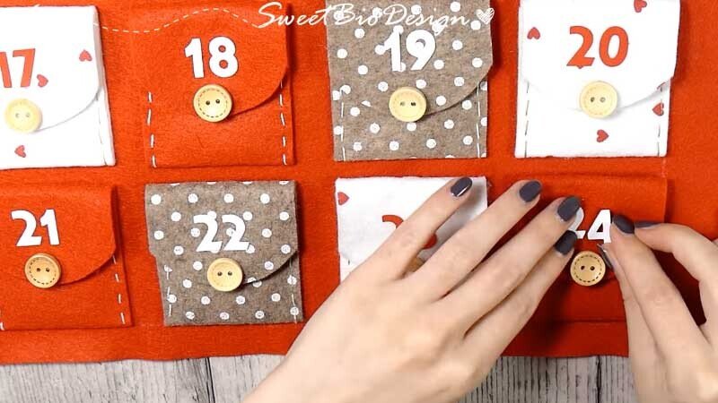 Адвент календар своїми руками для дітей на Новий рік 2020 + шаблони Адвент календар своїми руками для дітей на Новий рік 2020 + шаблони