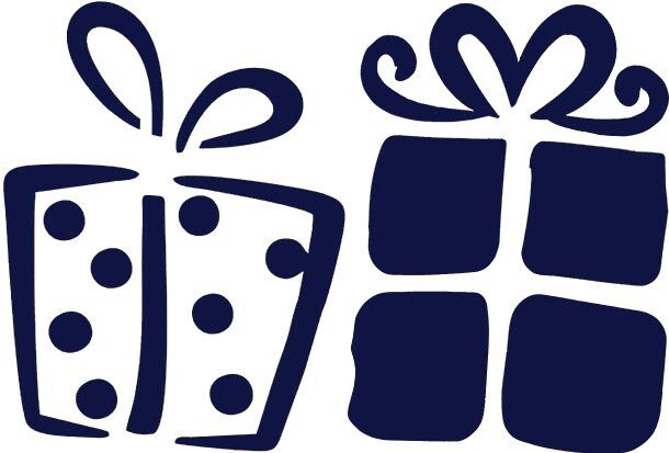 Трафарети на вікна до нового року 2020 для вирізання з паперу