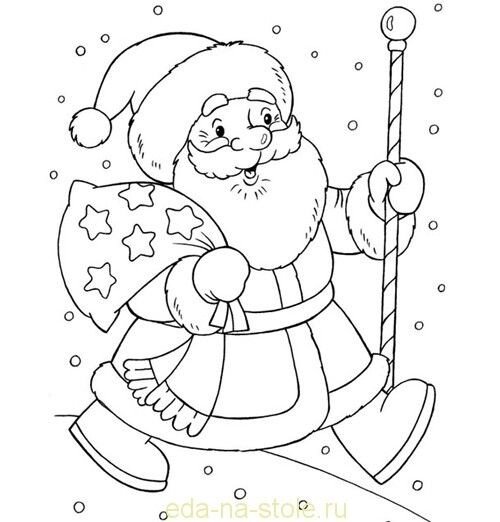 Трафарети на вікна до нового року 2020 для вирізання з паперу