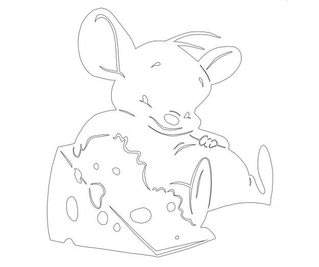 Трафарети на вікна до нового року 2020 для вирізання з паперу