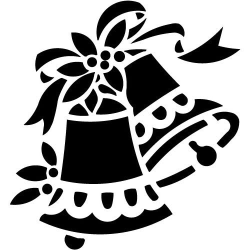 Трафарети на вікна до нового року 2020 для вирізання з паперу