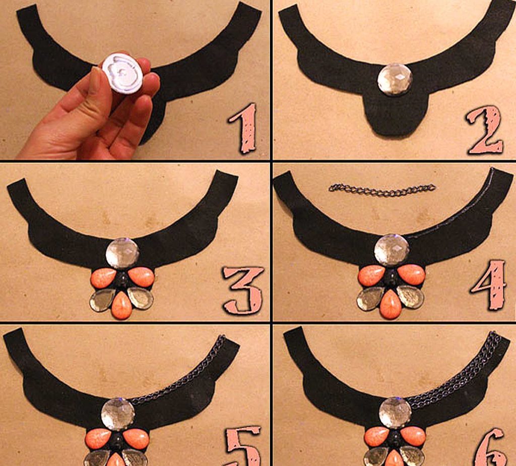 Прикраси з біжутерії своїми руками