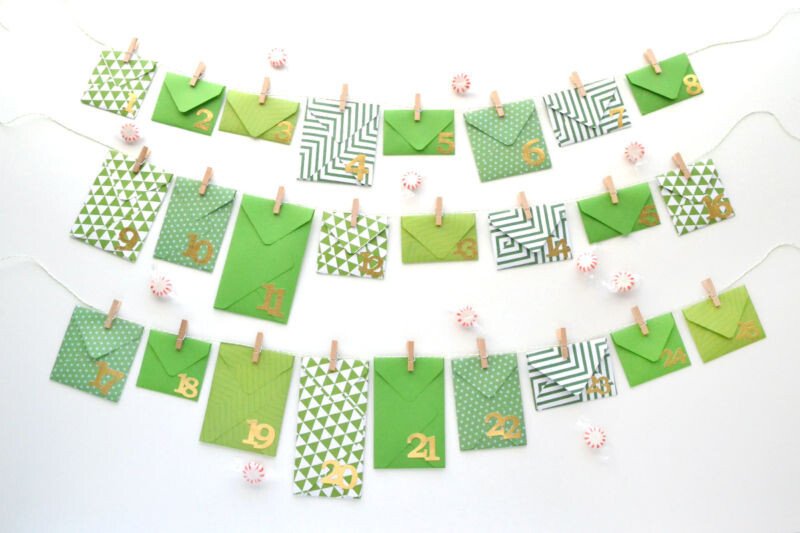 Адвент календар своїми руками для дітей на Новий рік 2020 + шаблони Адвент календар своїми руками для дітей на Новий рік 2020 + шаблони