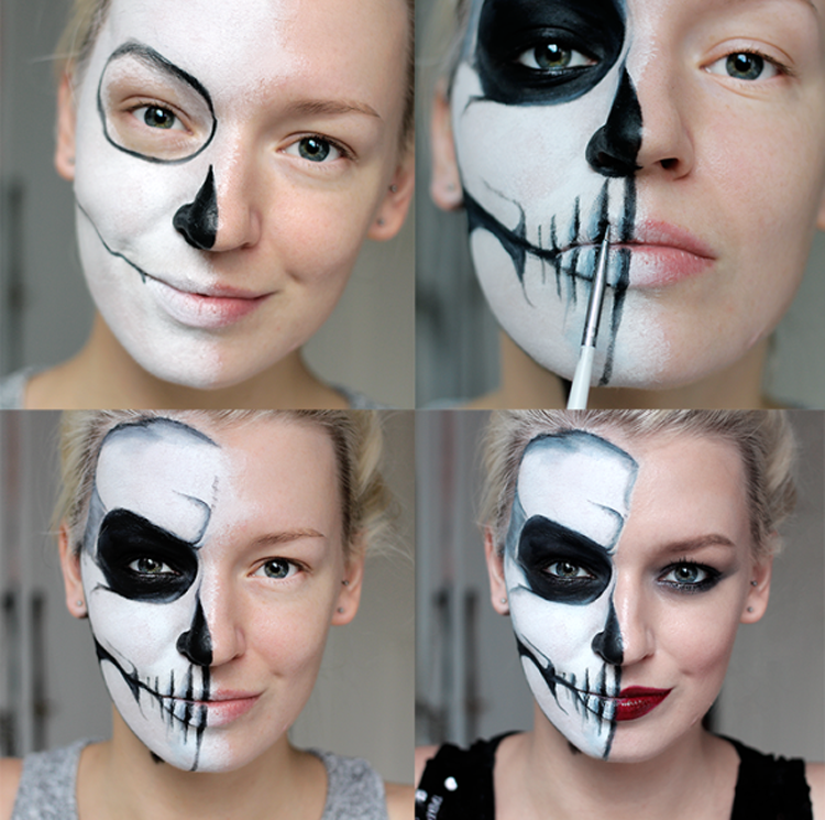 Як зробити макіяж на Хеллоуїн в домашніх умовах?   Фото рецепти Як зробити макіяж на Хеллоуїн в домашніх умовах?