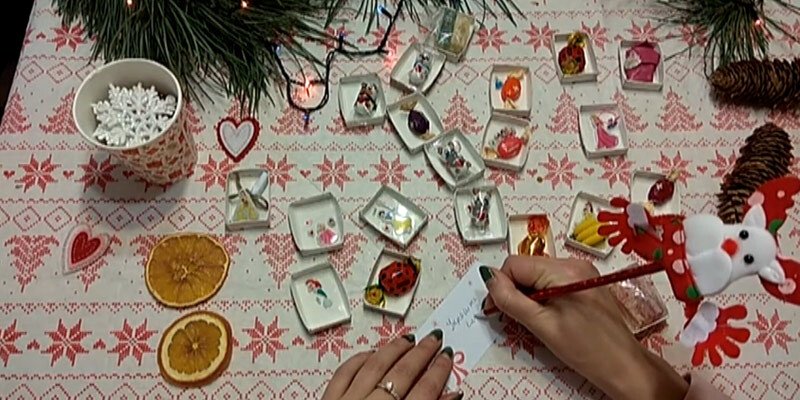 Адвент календар своїми руками для дітей на Новий рік 2020 + шаблони Адвент календар своїми руками для дітей на Новий рік 2020 + шаблони