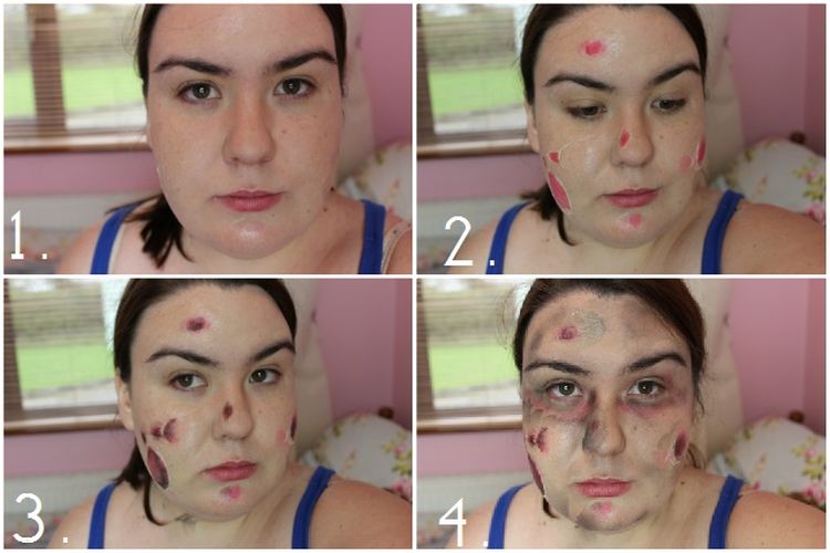 Як зробити макіяж на Хеллоуїн в домашніх умовах?   Фото рецепти Як зробити макіяж на Хеллоуїн в домашніх умовах?