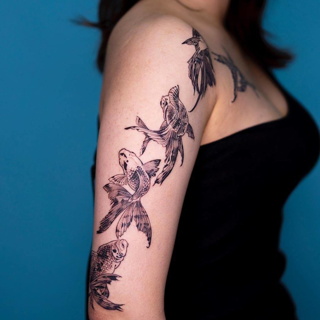 Жіночі тату в чорно білому варіанті кращі ідеї! (68 фото) Жіночі тату в чорно білому варіанті кращі ідеї! (68 фото)