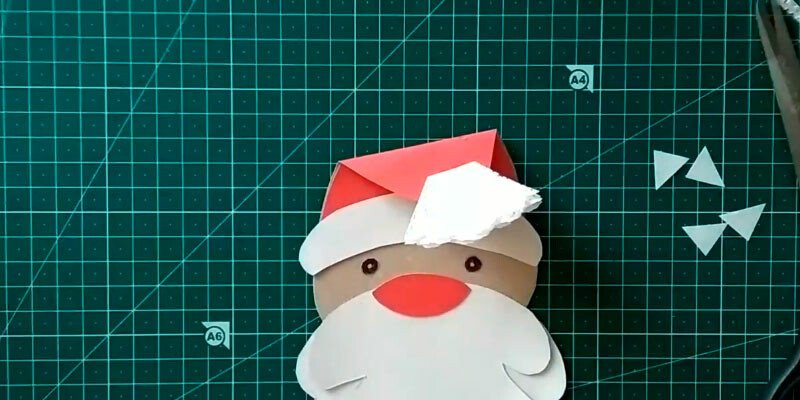 Дід мороз з паперу своїми руками + шаблони і трафарети для вирізання Дід мороз з паперу своїми руками + шаблони і трафарети для вирізання