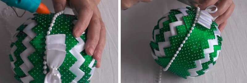 Новорічні кулі своїми руками на 2020 рік