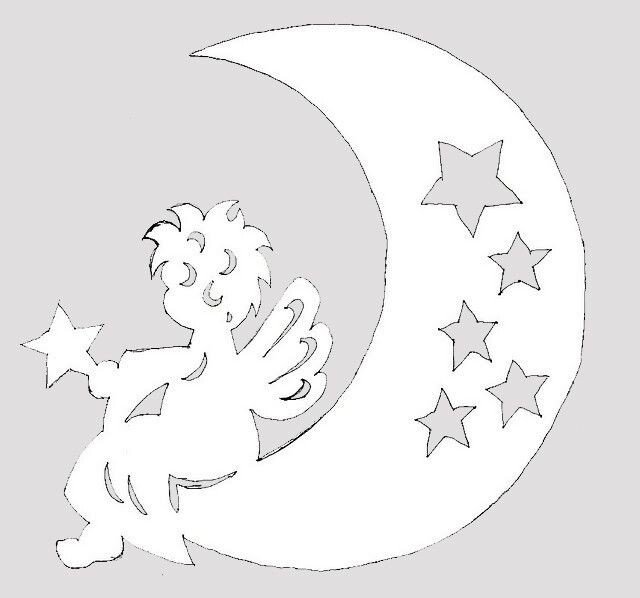 Трафарети на вікна до нового року 2020 для вирізання з паперу