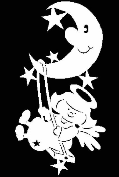 Трафарети на вікна до нового року 2020 для вирізання з паперу