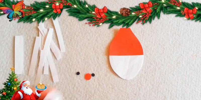 Дід мороз з паперу своїми руками + шаблони і трафарети для вирізання Дід мороз з паперу своїми руками + шаблони і трафарети для вирізання