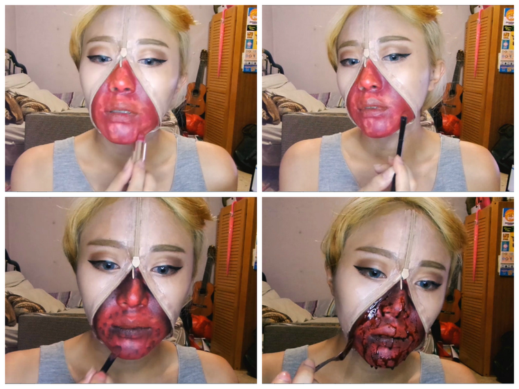 Як зробити макіяж на Хеллоуїн в домашніх умовах?   Фото рецепти Як зробити макіяж на Хеллоуїн в домашніх умовах?