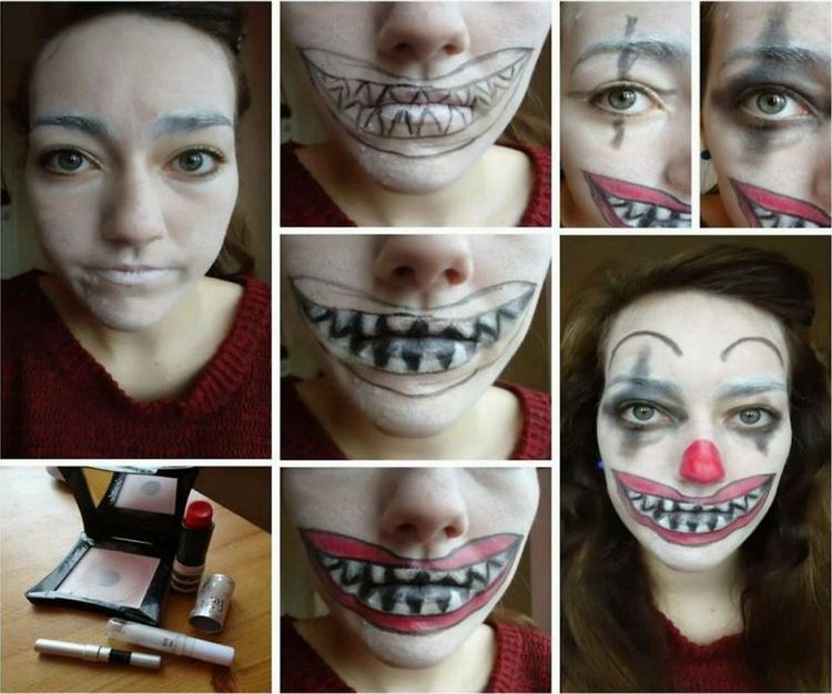 Як зробити макіяж на Хеллоуїн в домашніх умовах?   Фото рецепти Як зробити макіяж на Хеллоуїн в домашніх умовах?