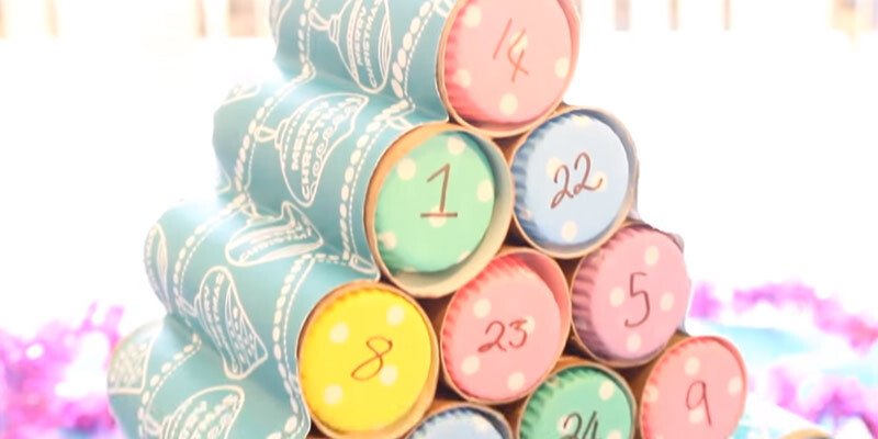 Адвент календар своїми руками для дітей на Новий рік 2020 + шаблони