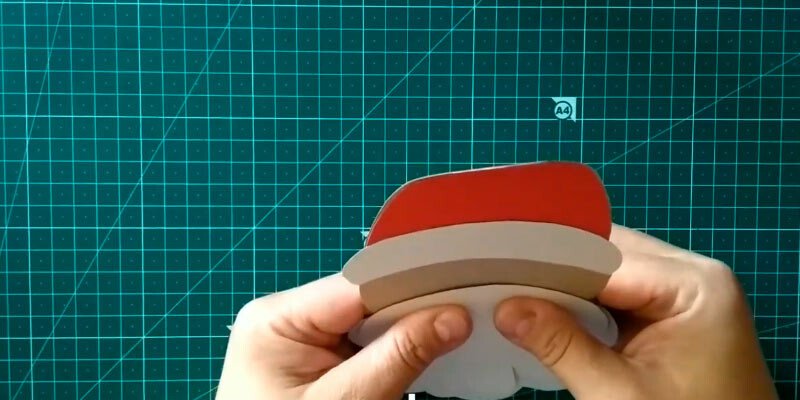 Дід мороз з паперу своїми руками + шаблони і трафарети для вирізання Дід мороз з паперу своїми руками + шаблони і трафарети для вирізання