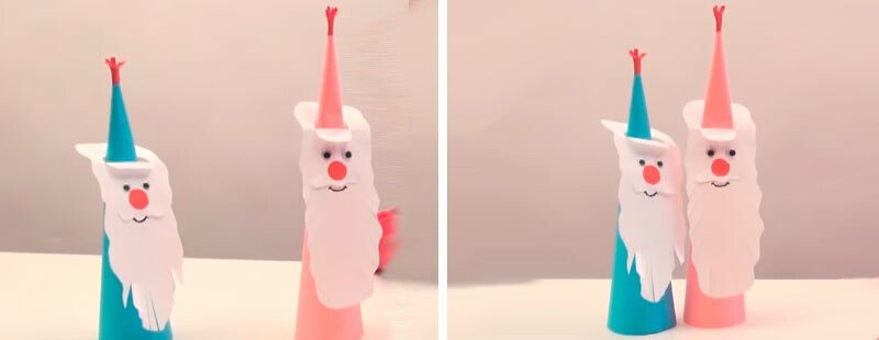 Дід мороз з паперу своїми руками + шаблони і трафарети для вирізання Дід мороз з паперу своїми руками + шаблони і трафарети для вирізання