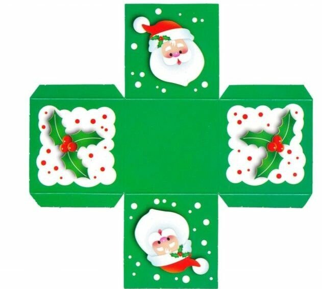 Дід мороз з паперу своїми руками + шаблони і трафарети для вирізання Дід мороз з паперу своїми руками + шаблони і трафарети для вирізання