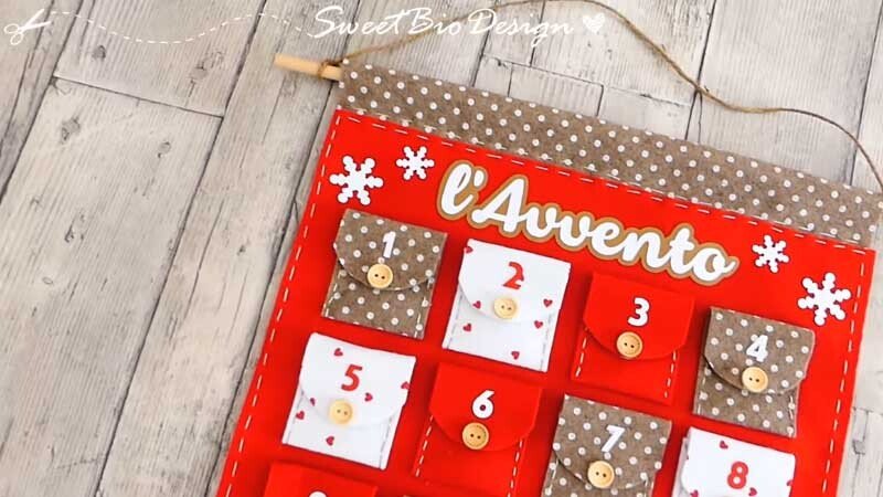 Адвент календар своїми руками для дітей на Новий рік 2020 + шаблони