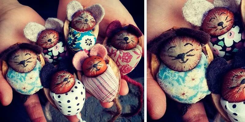 Щур (миша) своїми руками — символ 2020 року з різних матеріалів (схеми і викрійки)