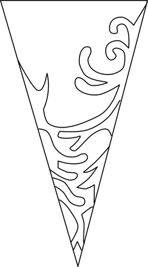 Трафарети на вікна до нового року 2020 для вирізання з паперу