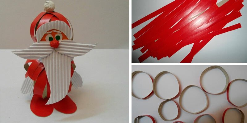 Дід мороз з паперу своїми руками + шаблони і трафарети для вирізання Дід мороз з паперу своїми руками + шаблони і трафарети для вирізання