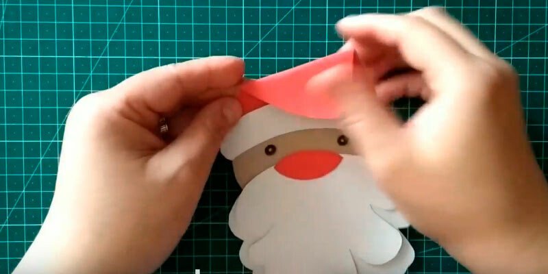 Дід мороз з паперу своїми руками + шаблони і трафарети для вирізання Дід мороз з паперу своїми руками + шаблони і трафарети для вирізання