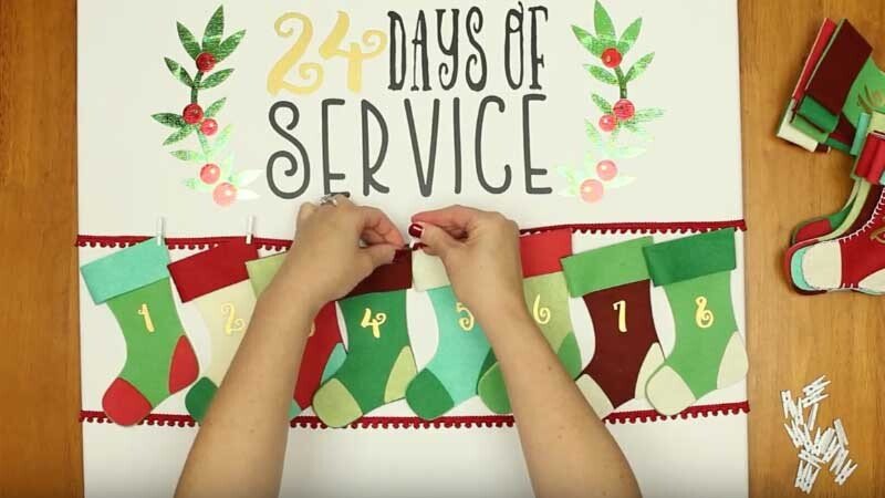 Адвент календар своїми руками для дітей на Новий рік 2020 + шаблони