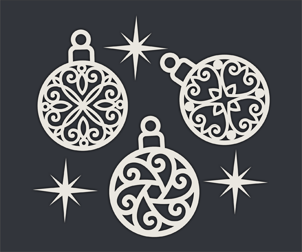 Трафарети на вікна до нового року 2020 для вирізання з паперу