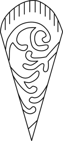 Трафарети на вікна до нового року 2020 для вирізання з паперу