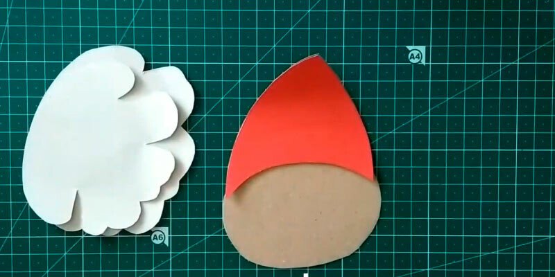 Дід мороз з паперу своїми руками + шаблони і трафарети для вирізання Дід мороз з паперу своїми руками + шаблони і трафарети для вирізання