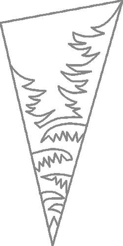 Трафарети на вікна до нового року 2020 для вирізання з паперу