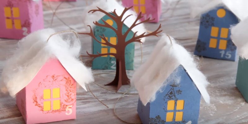 Адвент календар своїми руками для дітей на Новий рік 2020 + шаблони Адвент календар своїми руками для дітей на Новий рік 2020 + шаблони