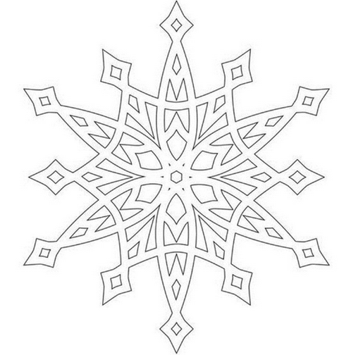 Трафарети на вікна до нового року 2020 для вирізання з паперу