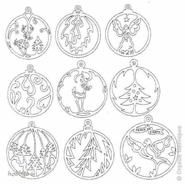 Трафарети на вікна до нового року 2020 для вирізання з паперу