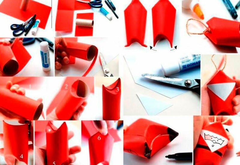 Дід мороз з паперу своїми руками + шаблони і трафарети для вирізання Дід мороз з паперу своїми руками + шаблони і трафарети для вирізання