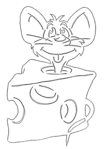 Трафарети на вікна до нового року 2020 для вирізання з паперу