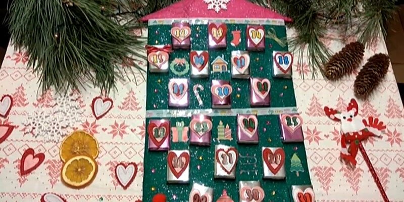 Адвент календар своїми руками для дітей на Новий рік 2020 + шаблони Адвент календар своїми руками для дітей на Новий рік 2020 + шаблони