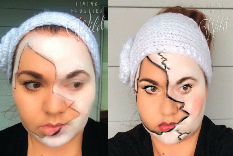 Як зробити макіяж на Хеллоуїн в домашніх умовах?   Фото рецепти Як зробити макіяж на Хеллоуїн в домашніх умовах?